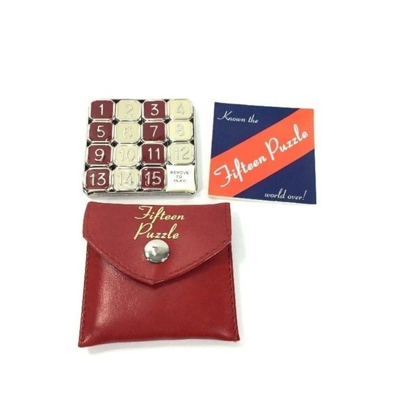 Fifteen Puzzle in Travel Pocket Case - Picture 8 of 8